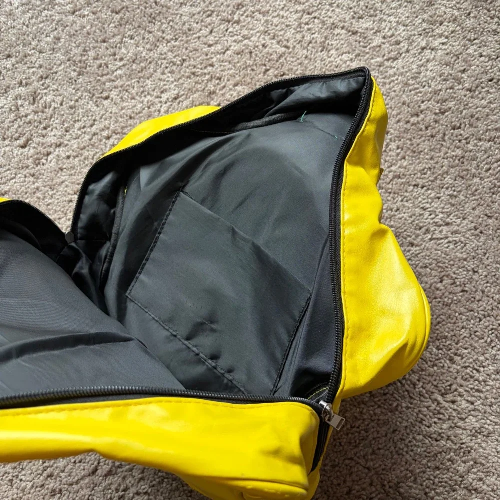 Nintendo Yellow Super Mario Star Backpack OS